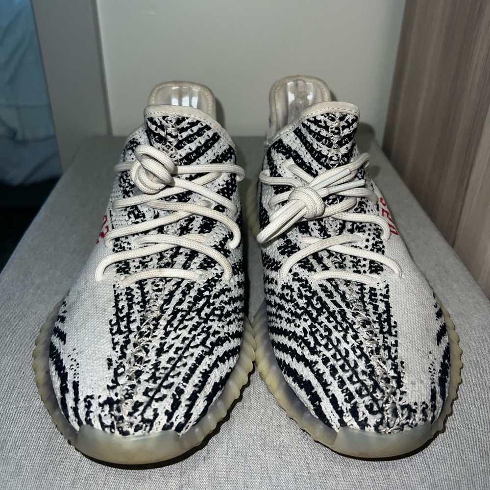 Zebra Yeezy Boosts